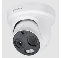 Vivotek TT9333-E 3.5 Thermální Bi-spektrální turret kamera 704*576px thermal (48°), 2560*1440px viditelné (92°), 20 zón