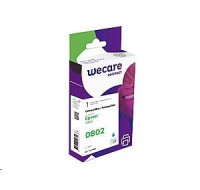 WECARE ARMOR cartridge pro Epson Stylus Photo R265, R360, RX560, RX585, RX685 (C13T08024011), modrá/cyan, 9,5ml, 350str