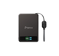 BMX SolidSafe™ 5K Solid-State Magnetic Power Bank, Black