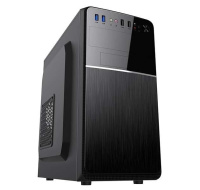 VeinX case Chant CH25M Micro Tower, bez zdroje, 2x USB3.0, 2x USB2.0, černá