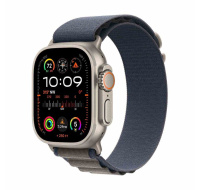 APPLE Watch Ultra 2 GPS + Cellular, 49mm Titanium Case with Blue Alpine Loop - Medium