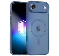 3mk ochranný kryt Misty MagCase Blue pro Apple iPhone Air