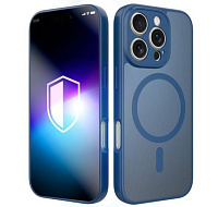 3mk ochranný kryt Misty MagCase Blue pro Apple iPhone 16 Pro