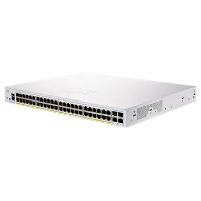 BAZAR - Cisco switch CBS250-48PP-4G (48xGbE,4xSFP,48xPoE+,195W) - REFRESH - Po opravě (Komplet)