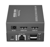 PREMIUMCORD HDMI 2.0 KVM extender Ultra HD 4kx2k@60Hz na 70m s přenosem USB