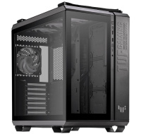 ASUS case TUF GAMING GT502 PLUS, Mid Tower, průhledná bočnice, 4x 120mm ARGB Fan, černá