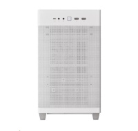 BAZAR - ASUS case AP201 PRIME CASE TG WHITE, Mini Tower, bílá - Rozbaleno (Komplet)