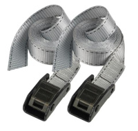 Master Lock Upínací popruhy  - 250 cm (2 ks/blistr) - šedý
