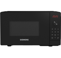 BAZAR - Siemens iQ300 FE023LMB2 mikrovlnná trouba, 800 W, talíř 27 cm, funkce grill, černá - poškozený obal