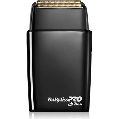 BaByliss PRO FXFS2GSE Foil FX02 planžetový holicí strojek Black, dvojitá planžeta, DC motor 11 000 ot./min, 3h