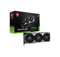 BAZAR - MSI VGA NVIDIA GeForce RTX 4070 Ti VENTUS 3X E1 12G OC, RTX 4070 Ti, 12GB GDDR6X, 3xDP, 1xHDMI - Po opravě (Bez
