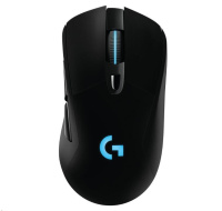 Logitech Wireless Gaming Mouse G703, LIGHTSPEED, HERO 16K Sensor, černá