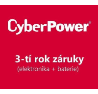 CyberPower 3. rok záruky pro VP1600EILCD, VP1600ELCD-FR, VP1600ELCD-DE, SMBCB125