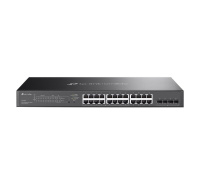 TP-Link OMADA switch SG2428LP (24xGbE,4xSFP,16xPoE+,150W,fanless)