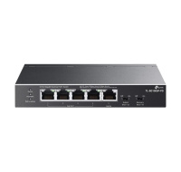 BAZAR - TP-Link switch TL-SG1005P-PD (5xGbE,4xPoE+,1xPoE-in,PoE++,90W, fanless) - Poškozený obal (Komplet)
