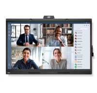 SHARP/NEC LFD 55" MultiSync WD551, 3840x2160, 400cd, 16/7, 1xHDMI, 2xUSB-C, RS232, microphone,camera and room sensors