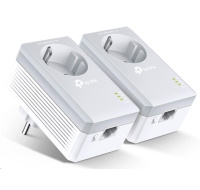 TP-Link TL-PA4010PKIT průchozí powerline set (AV600, 1x100Mb/s, HomePlug AV)