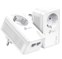 TP-Link TL-PA7027PKIT průchozí powerline set (AV1000,2xGbE, HomePlug AV2)