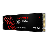 SANDISK SSD OPTIMUS GX 7100 NVMe 2TB PCIe, Gen4, (R:7250, W:6900MB/s)