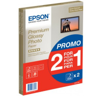 EPSON Paper A4 Premium Glossy Photo 255g/m2 (2x15 sheet) 2 za cenu 1