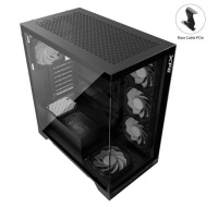 ADATA XPG case INVADER X Mid-Tower, bez zdroje, 5x 120mm Fan, Černá