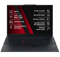 LENOVO NTB ThinkPad E16 G3 - Core7 240H,16" WUXGA,32GB,1TBSSD,IRcam,W11H