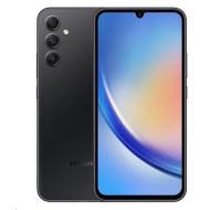 Samsung Galaxy A34 (A346), 8/256 GB, 5G, černý, CZ distribuce