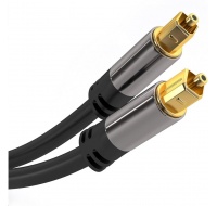 PremiumCord Kabel Toslink M/M, 6mm, 3m, černá