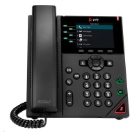 BAZAR - Poly VVX 350 6linkový IP telefon, PoE - Rozbaleno (Komplet)