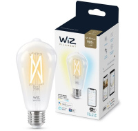 PHILIPS WiZ Tunable White 60W E27 ST64 Filament - stmívatelná, nastavitelná teplota barev