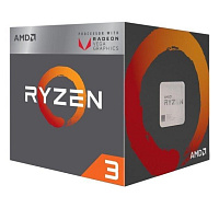 CPU AMD RYZEN 3 4300G, 4-core, 3.8GHz, 4MB cache, 65W, socket AM4, TRAY