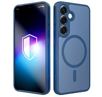 3mk ochranný kryt Misty MagCase Blue pro Samsung Galaxy S25