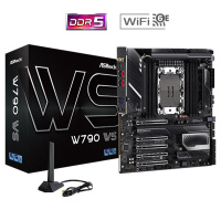 ASRock MB Sc LGA4677 W790 WS, Intel W790, 8xDDR5, WiFi, eATX