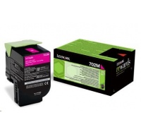 LEXMARK Magenta toner 702M pro CS310/410/510 z programu Lexmark Return (1 000 stran)