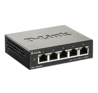BAZAR - D-Link DGS-1100-05V2 5-port Gigabit Smart Managed switch, fanless - Poškozený obal (Komplet)