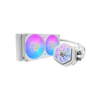 Cooler Master vodní chladič MasterLiquid Atmos II VRM 240, 2x120mm, LGA1851, AM5, bílá