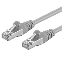 Premiumcord Patch kabel CAT 6a S-FTP,RJ45-RJ45,LSOH, AWG 26/7 7m šedá