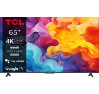 TCL 65V6B 65" TV, 4K Ultra HD, Smart, Dolby Audio, Google TV, Miracast, Bluetooth, WiFi, ALLM