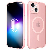 3mk ochranný kryt Misty MagCase Pink pro Apple iPhone 15