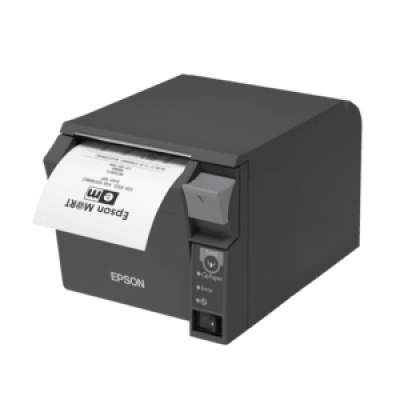 Epson TM-T70II, USB, Ethernet, black