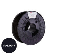C-TECH Filament PREMIUM LINE TPU 90A flexibilní dopravní černá RAL9017