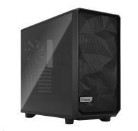 FRACTAL DESIGN skříň Meshify 2 Black TG Light Tint, USB 3.1 Type-C, 2x USB 3.0, bez zdroje, E-ATX