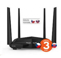 Tenda AC10 Wireless AC1200 Dual Band Router, 1x gigabit WAN, 3x gigabit LAN