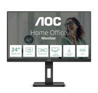 BAZAR - AOC MT IPS LCD WLED 23,8" 24P3CV - IPS, 1920x1080, 300cd, 2xHDMI, DP, USB-C, 4xUSB 3.2, pivot, repro - Pošk.obal