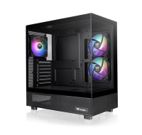 THERMAL TAKE Case View 270 Plus TG ARGB, ATX, Průhledná bočnice, 3x 120mm ARGB Fan, černá