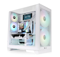 THERMAL TAKE Case View 390 Air, ATX, Průhledná bočnice, 2x 120mm Fan, bílá