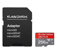 Sandisk Ultra PLUS micro SDHC karta 256GB UHS-I, V10, U1, C10, (200MB/s)