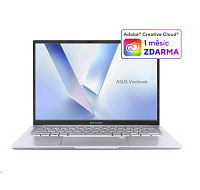 ASUS NTB Vivobook 14 (M1405NAQ-LY057), R5 150, 14" 1920x1200, 8GB, 512GB SSD, Radeon, No OS, Cool Silver