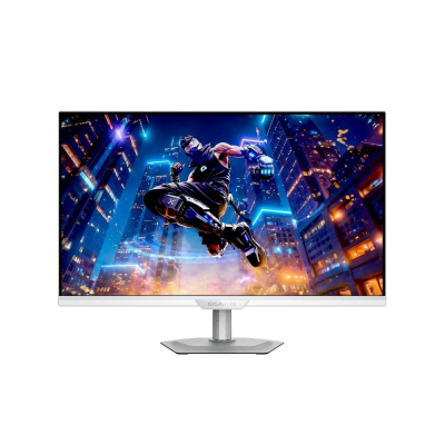 GIGABYTE LCD - 27" Gaming monitor M27UP ICE, SS IPS, 3840x2160 UHD, 160Hz, 1000:1, 350cd/m2, 1ms, 2xHDMI, 1xDP, bílá