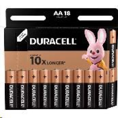 BAZAR - Duracell Basic 1500 K18 AA Duralock - Poškozený obal (Komplet)
